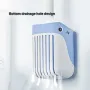 Spouting Whale Liquid Spray Toilet Brush with Holder – Cartoon Silicone Cleaning Brush